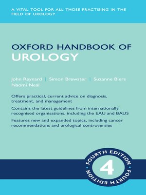 cover image of Oxford Handbook of Urology